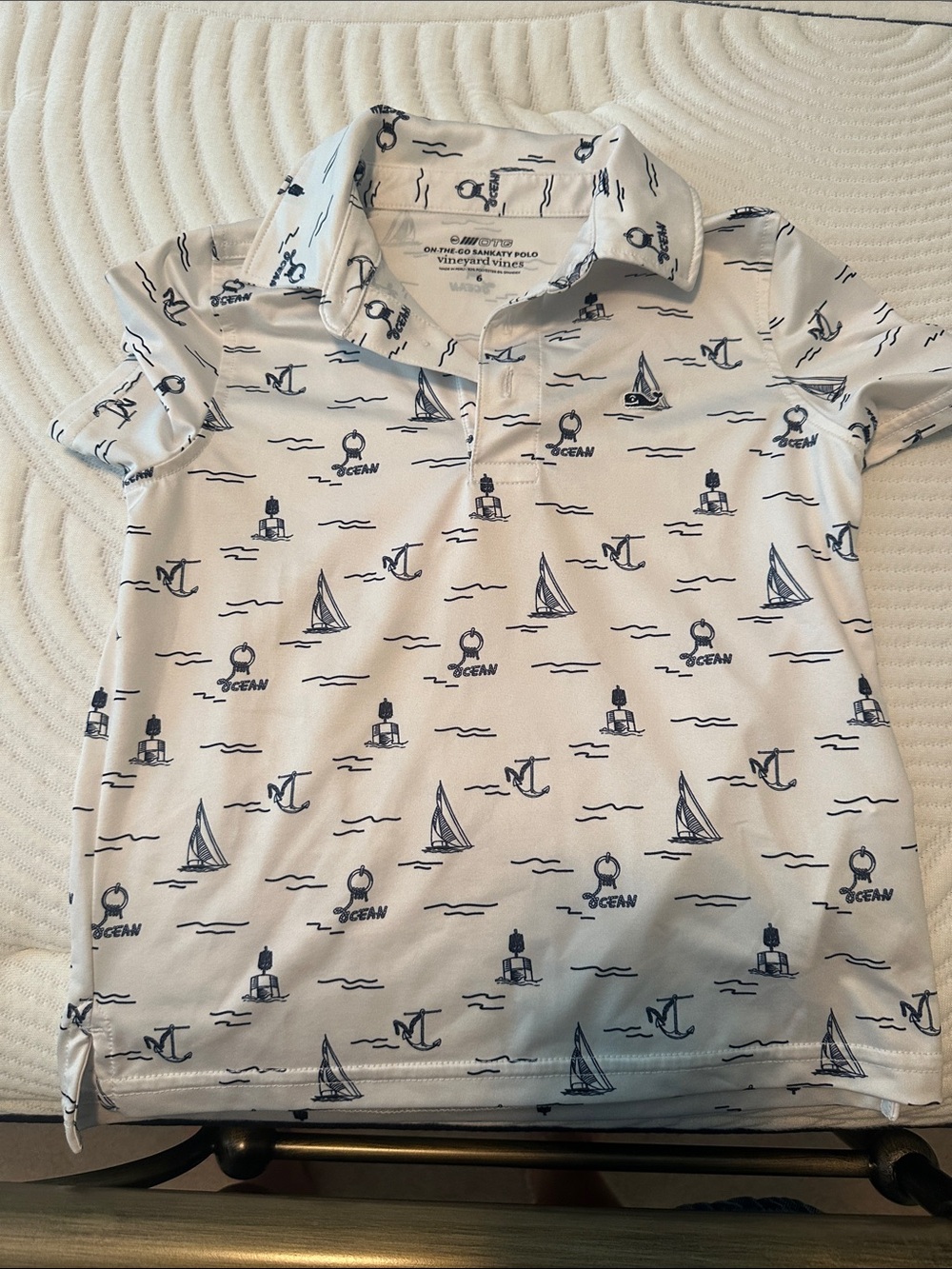 Vineyard Vines Boys size 6 polo